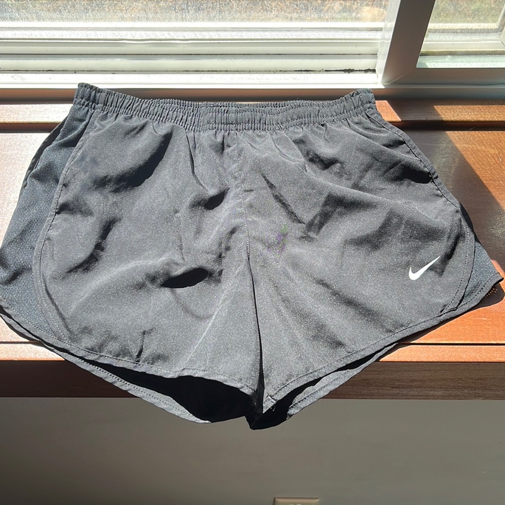 Nike DRI-FIT Black Athletic Shorts.
